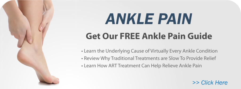 treating ankle with with Active Release